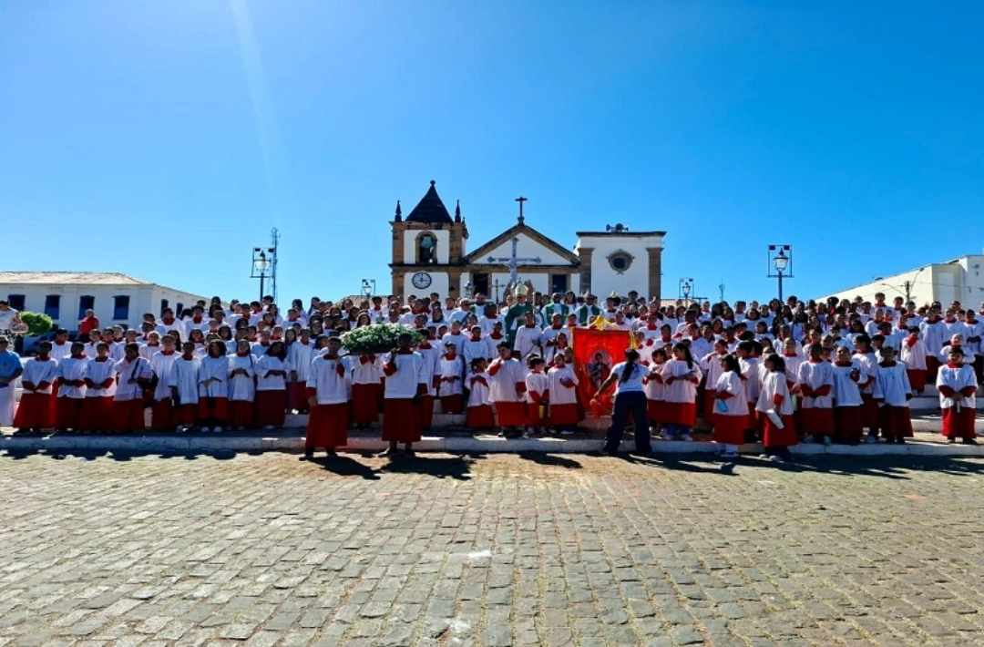 Oeiras recebe mais de 300 coroinhas durante o V Encontro Diocesano