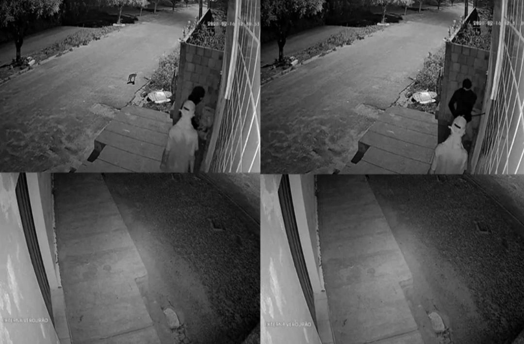 Homens tentam arrombar verdurão na Avenida Duque de Caxias em Oeiras