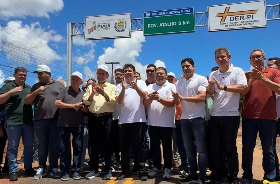 Governador inaugura rodovia na macrorregião de Picos