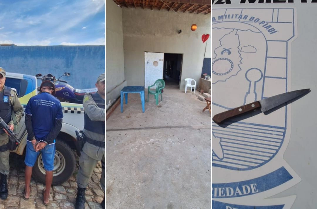 Padrasto é preso suspeito de esfaquear enteado no peito durante briga no Piauí