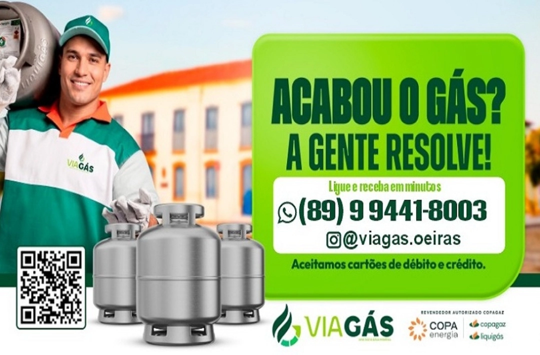 Via Gás inaugura distribuidora em Oeiras e amplia opção de entrega rápida de gás e água mineral