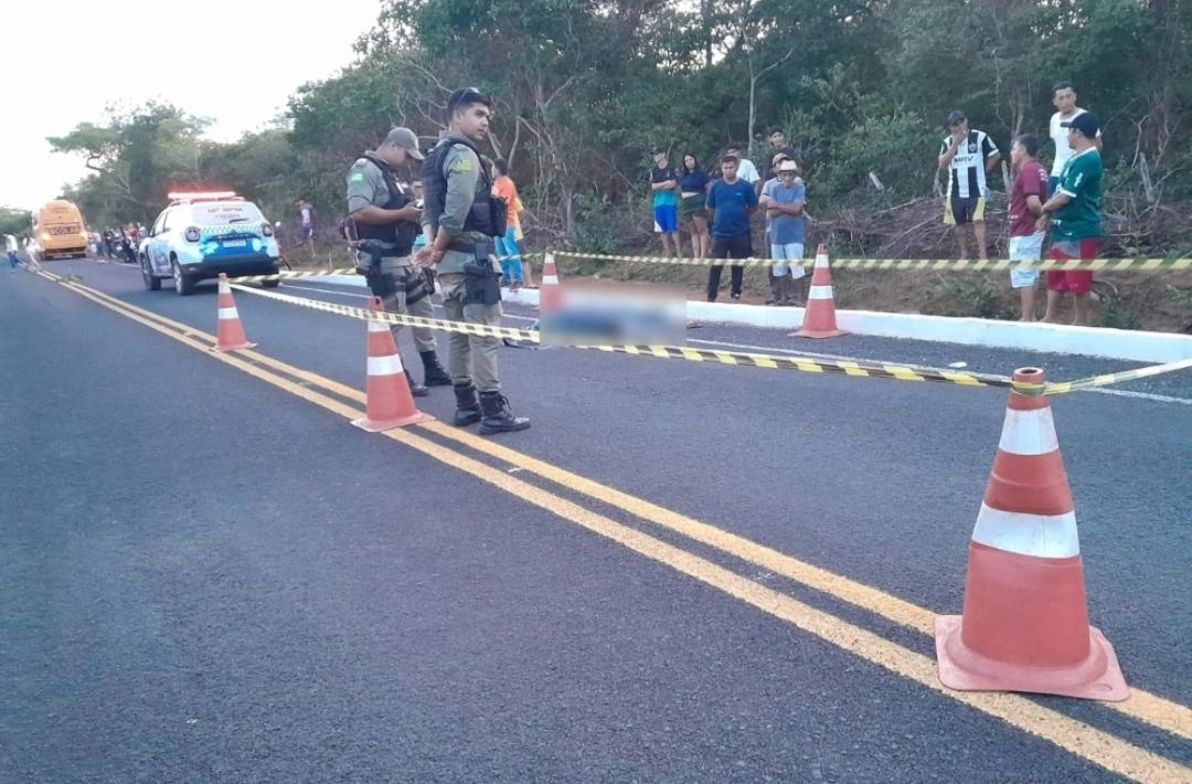 Motociclista morre após perder controle do veículo na zona Rural de Pedro II