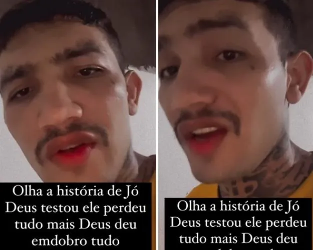 Horas antes de ser alvejado por tiros, blogueiro gravou stories sobre as artimanhas do inimingo