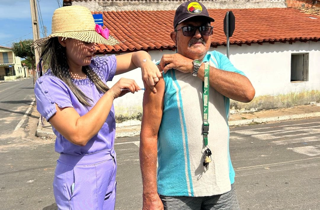 São Miguel do Fidalgo se destaca entre os dez municípios com melhor cobertura vacinal contra a Influenza no Piauí