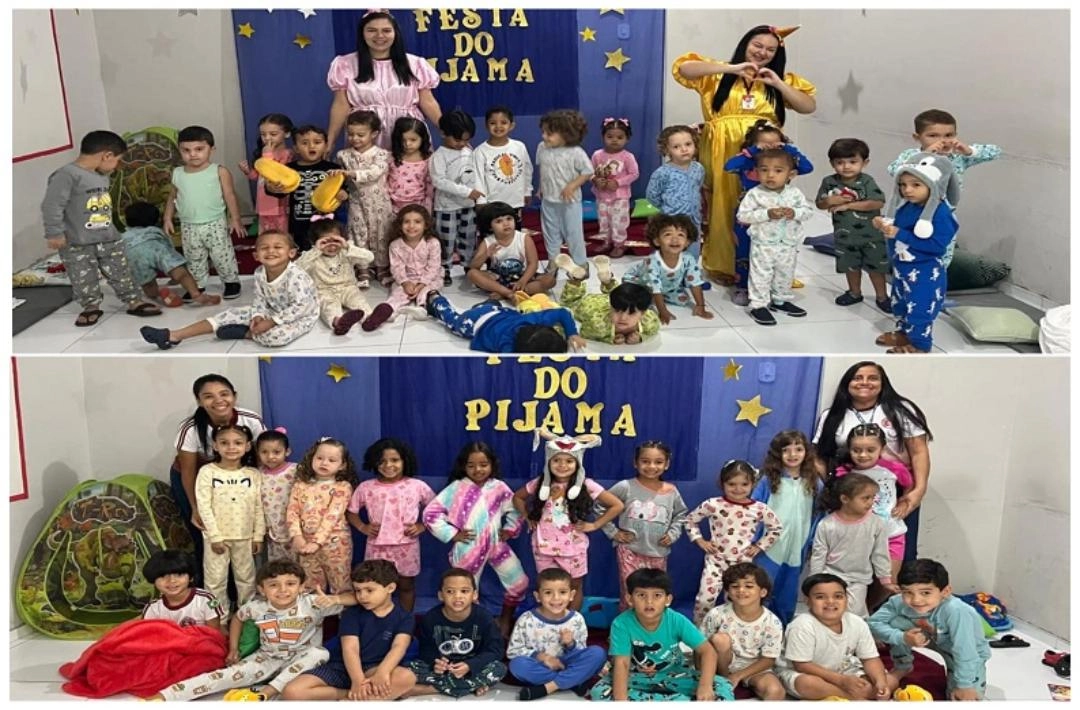 Festa do Pijama encanta alunos da Educação Infantil da Sociedade Educacional Paulo Freire