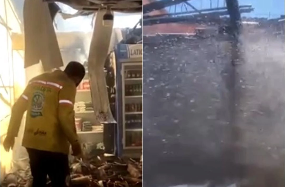 Incêndio destrói panificadora em Bom Jesus e causa pode ter sido curto-circuito