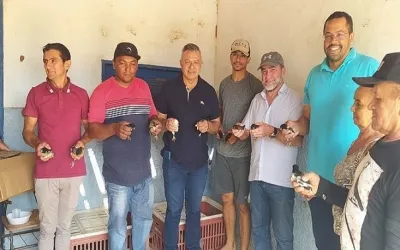 Prefeitura estimula criação de galinha caipira na zona rural de Oeiras