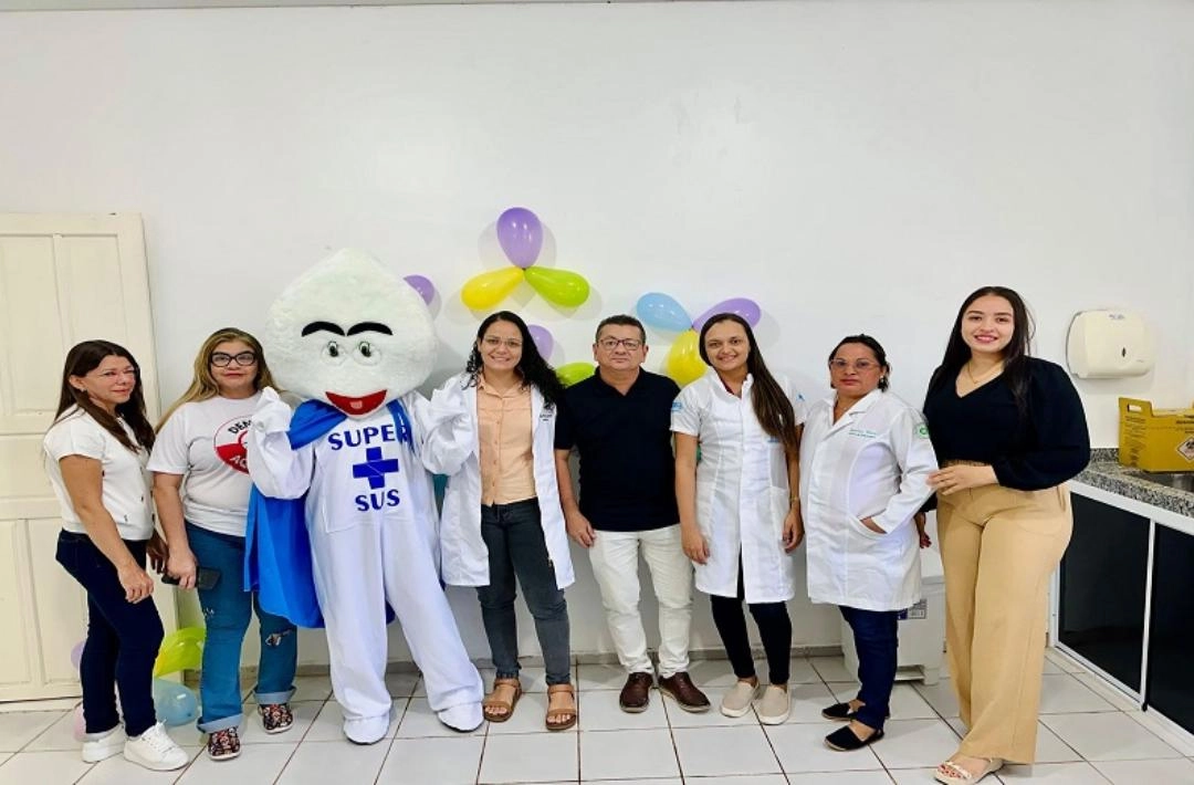 Equipe da Secretaria de Saúde de Oeiras visita UBS da zona urbana no Dia D de Vacinação contra a Influenza