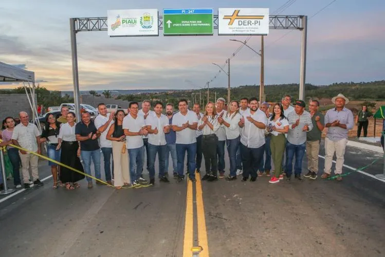 Rafael Fonteles inaugura estrada e prevê inauguração do aeroporto de Uruçuí em 60 dias