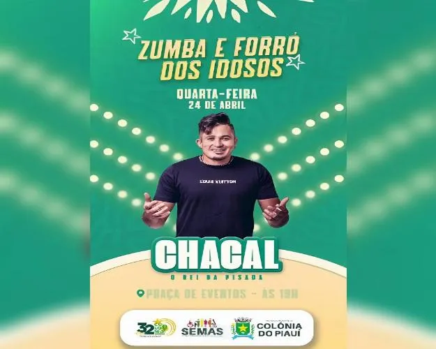 Aniversário de Colônia do Piauí: Noite de zumba e forró para os idosos na Praça de Eventos