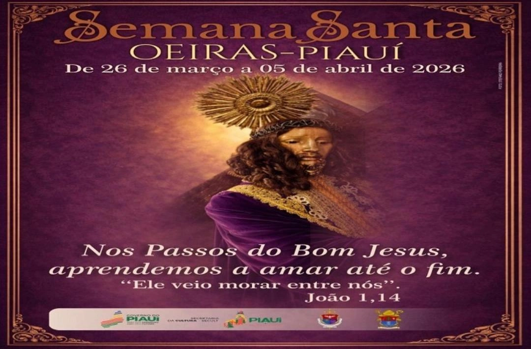 Oeiras segue com programação da Semana Santa e espera 40 mil visitantes
