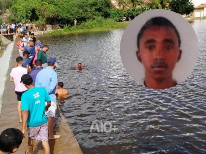 Jovem morre afogado enquanto tomava banho com amigos em barragem em São Julião