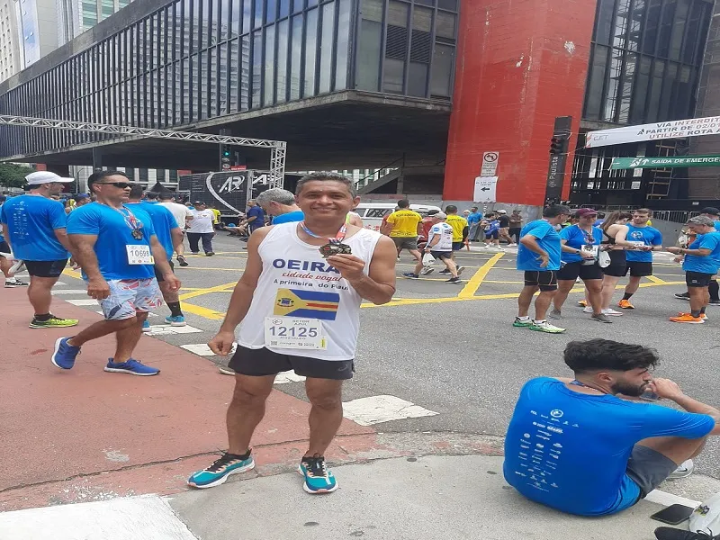 Professor oeirense participa da 98ª edição da Corrida de São Silvestre em São Paulo