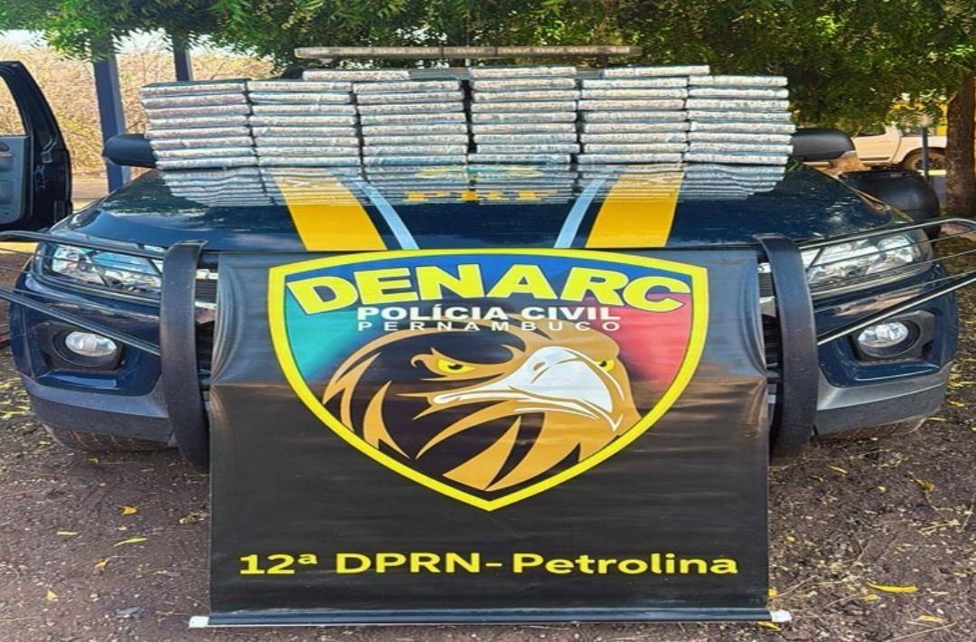 Polícia Rodoviária Federal, Polícia Civil do Piauí e Denarc-PE apreendem 51 kg de cocaína em Picos