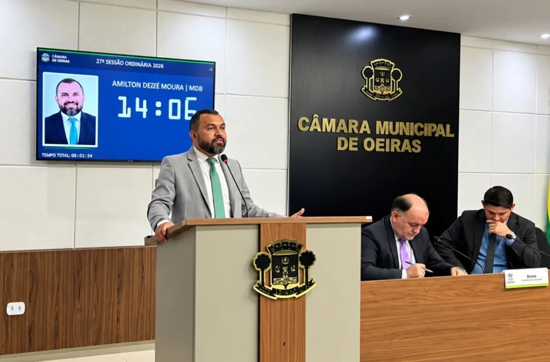 Vereador Amilton tem lei de vacinação domiciliar sancionada em Oeiras