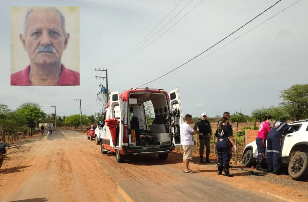 Idoso é encontrado morto dentro de veículo na zona rural de Picos