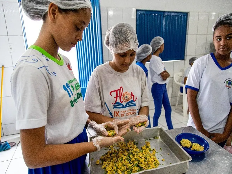 Sete escolas da Educação Municipal de Oeiras são premiadas na Jornada de Educação Alimentar do FNDE