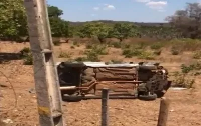 Motorista embriagado causa acidente na zona rural de Oeiras e deixa moradores sem serviços básicos