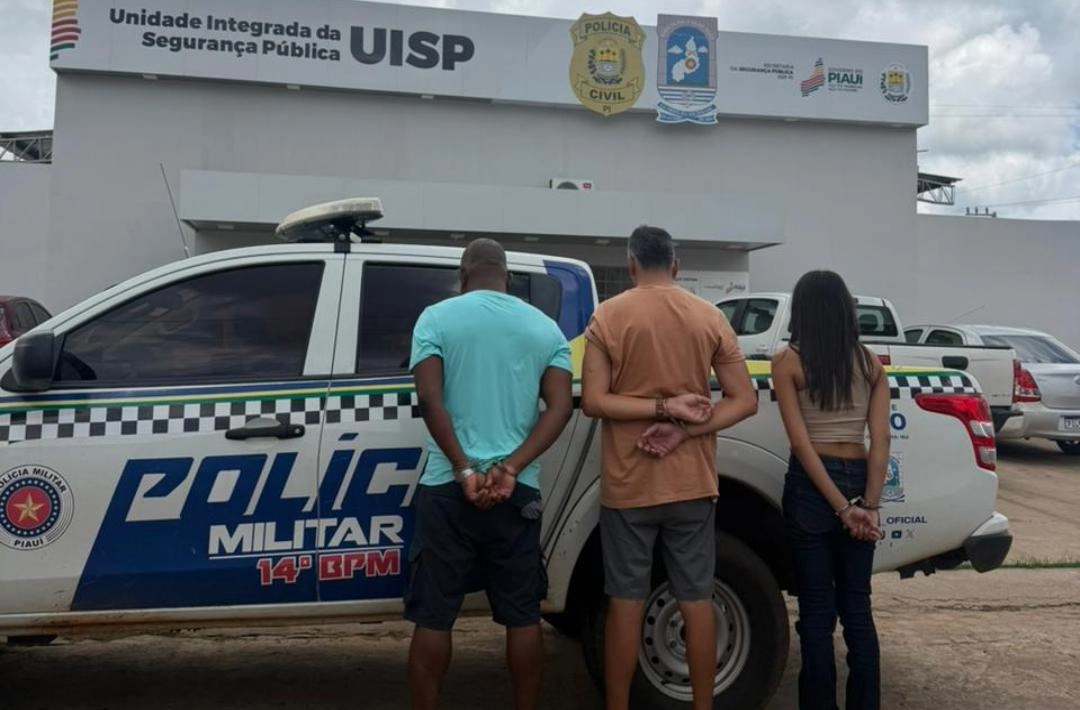 Três pessoas são presas em Simplício Mendes por suspeita de tentativa de estelionato