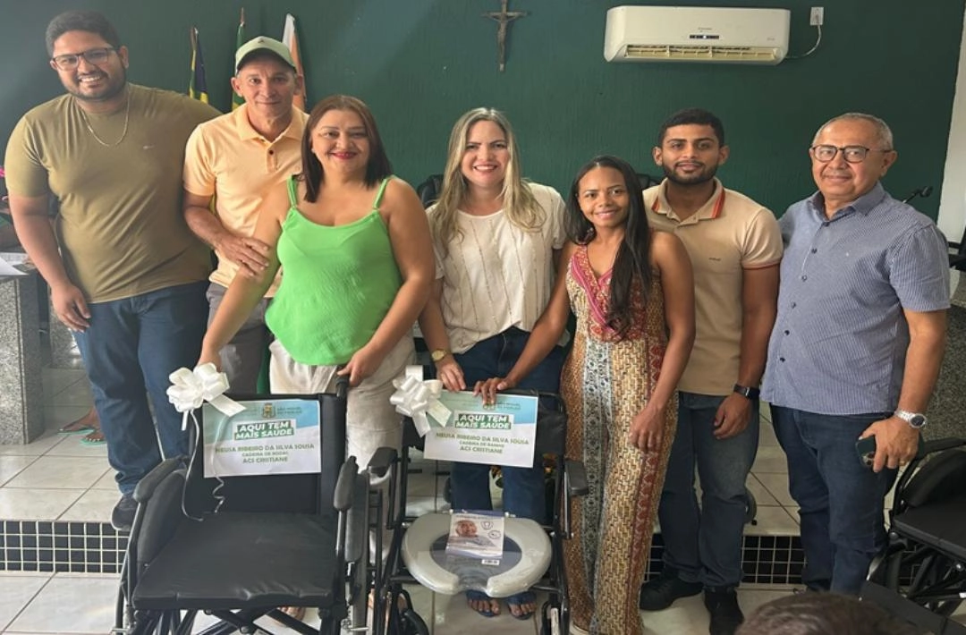 Secretaria de Saúde entrega equipamentos do Programa Passo à Frente e beneficia moradores de São Miguel do Fidalgo