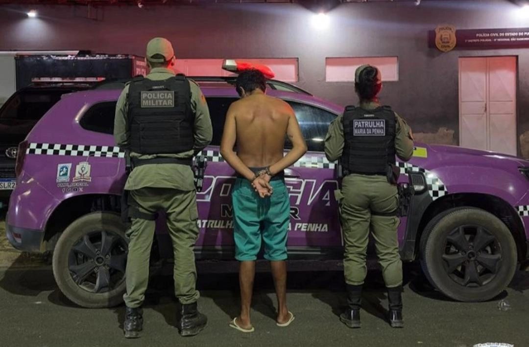 Suspeito é preso após ameaçar e agredir mulher para tentar relação sexual 