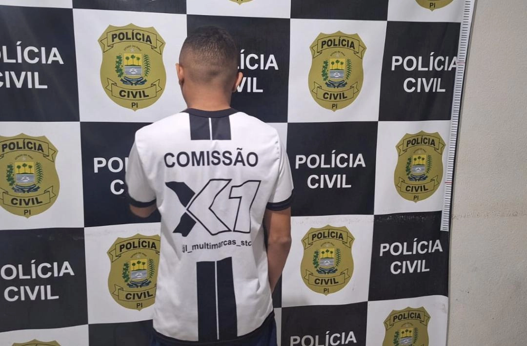 Avó denuncia estupro de neta de 12 anos em Santa Cruz do Piauí; suspeito  é conduzido à delegacia de Oeiras 