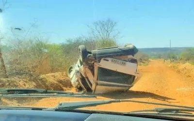 Família sofre acidente de carro em Massapê do Piauí durante eleição do Conselho Tutelar