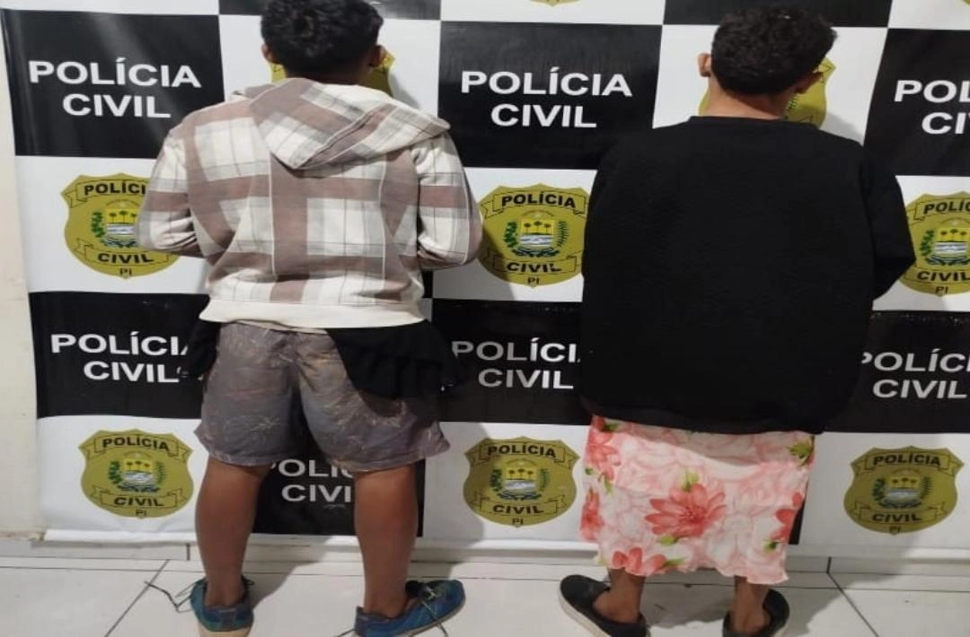 Ação rápida da Polícia Civil de Oeiras apreende menores de 14 e 15 anos e recupera bens usados em crime