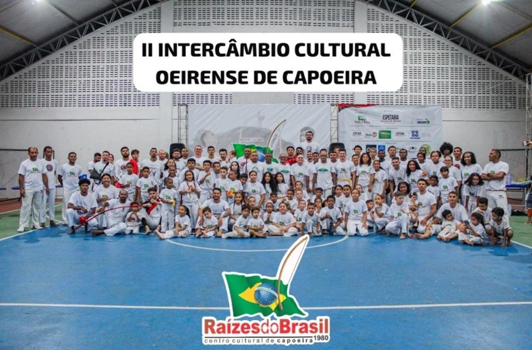 II Intercâmbio Cultural Oeirense de Capoeira reúne participantes de três estados em Oeiras