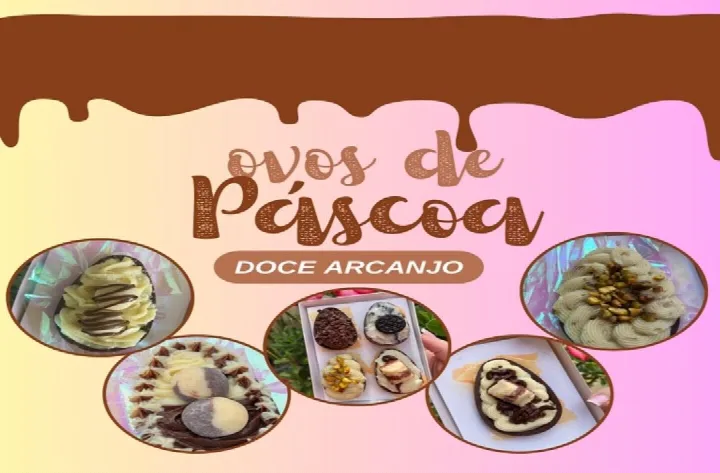 Ovos gourmet da Doce Arcanjo encantam pela delicadeza, sabor e tradição nesta Páscoa
