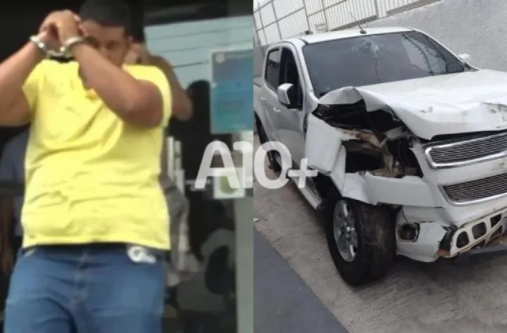 Suspeito de atropelar e matar homem com caminhonete é preso pela polícia no Piauí; vídeo mostra atropelamento