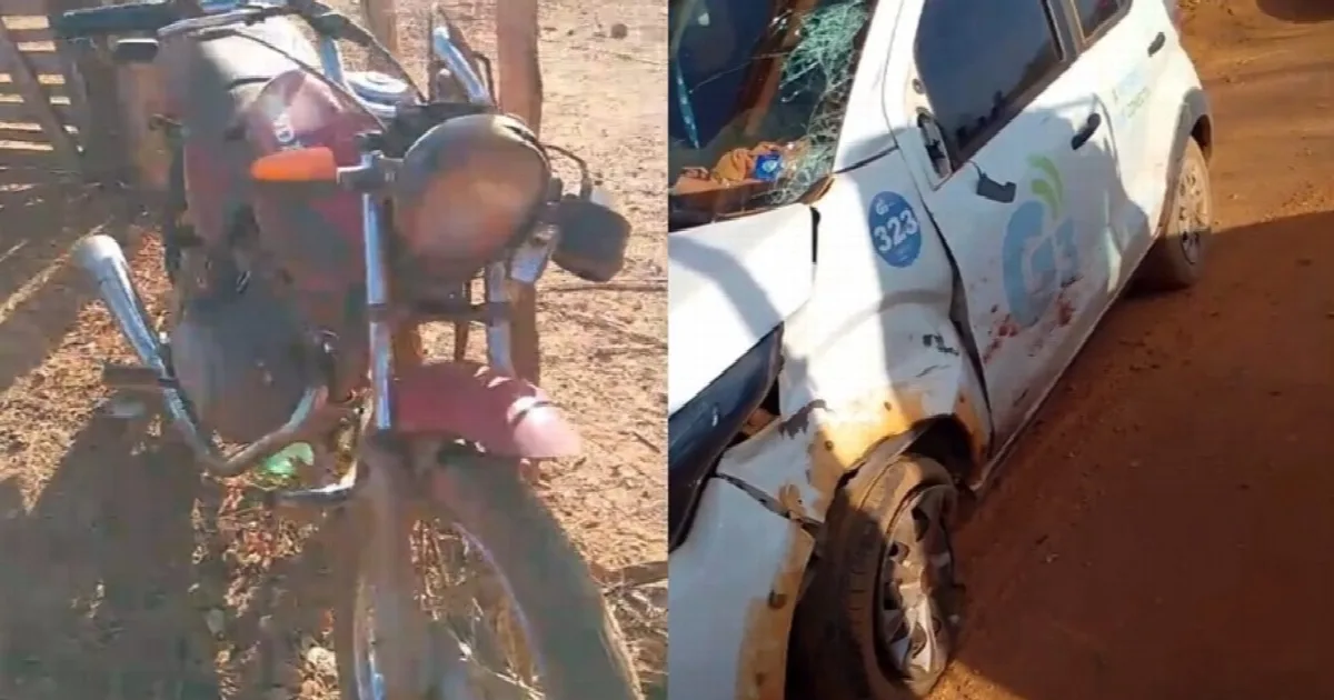 Jovem sofre fraturas graves em colisão entre moto e carro em Oeiras