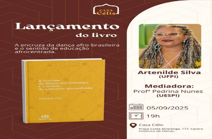 Lançamento de livro marca Dia Estadual da Consciência Negra em Oeiras