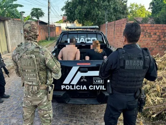 Draco deflagra nova operação contra facções criminosas em Teresina; VÍDEO!