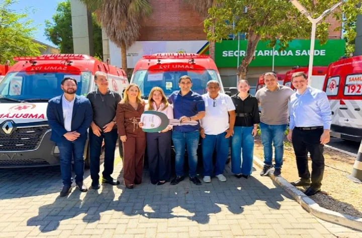 Colônia do Piauí recebe nova ambulância do SAMU para reforçar atendimento em saúde