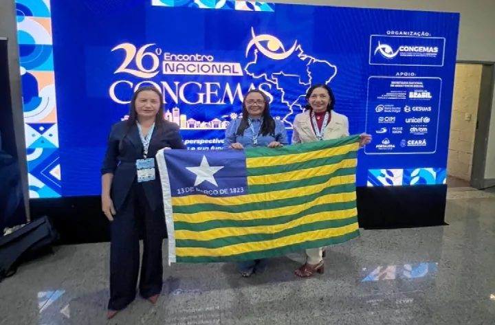 São Miguel do Fidalgo marca presença no 26º Encontro Nacional do Congemas, em Fortaleza (CE)