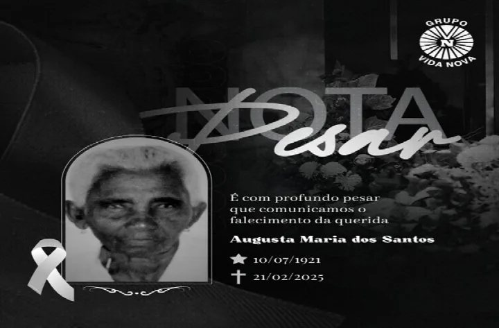 Augusta Maria dos Santos falece aos 103 anos em Oeiras