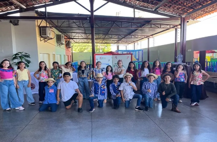 Colégio Paulo Freire celebra o Dia do Folclore com alunos da Educação Infantil e Anos Iniciais