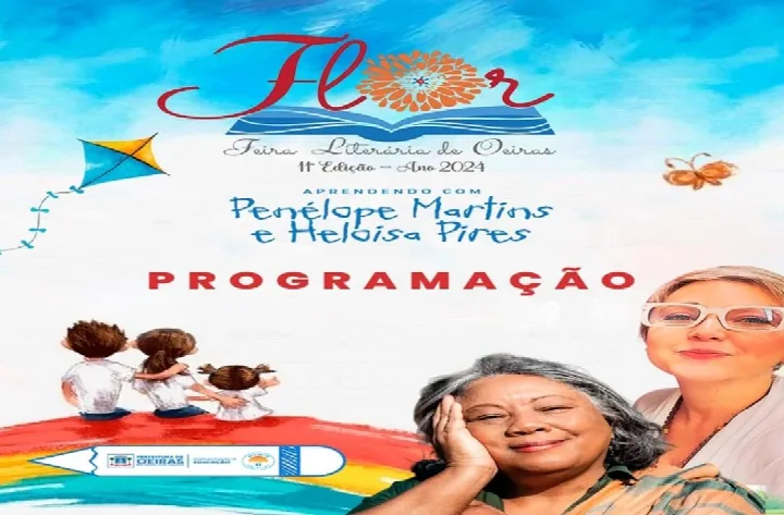 Prefeitura de Oeiras lança programação da 11ª FLOR, que ocorre dias 22 e 23 de novembro