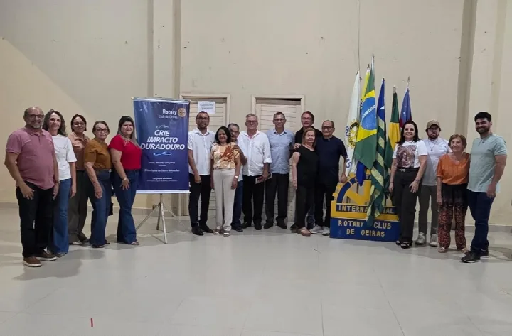 Rotary Club de Oeiras realiza 1ª Reunião Ordinária do Ano Rotário 2026-27