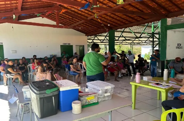 Ações de Saúde e Assistência Social são realizadas na comunidade Caldeirão, em São Miguel do Fidalgo