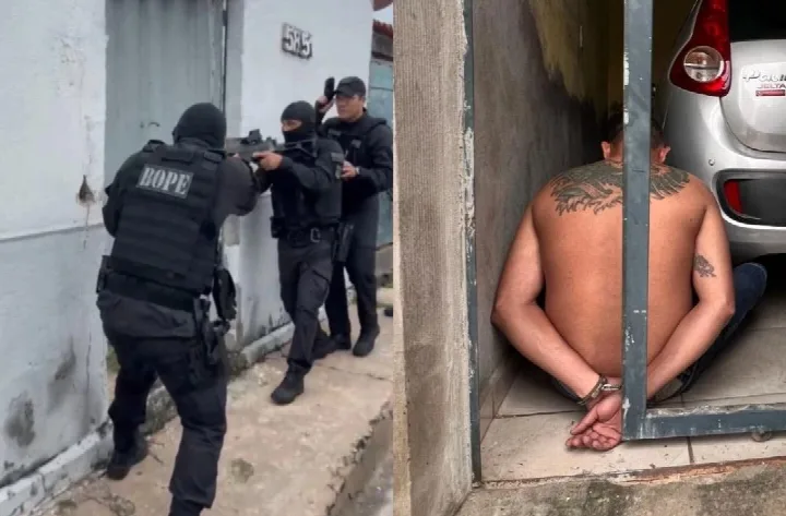 Megaoperação prende 20 criminosos, apreende armas e enfraquece facção em Teresina