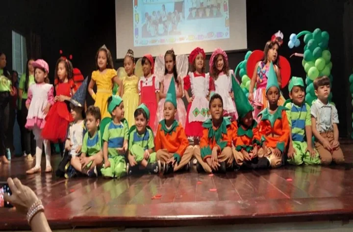 Sociedade Educacional Paulo Freire encerra Projeto Ciranda de Histórias com celebração com turmas do Maternal e Infantil I