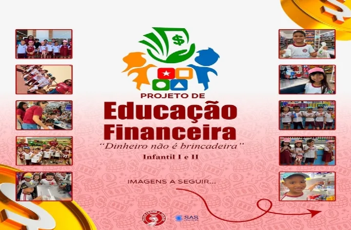 Projeto “Dinheiro não é brincadeira” leva educação financeira para crianças do Colégio Paulo Freire, em Oeiras