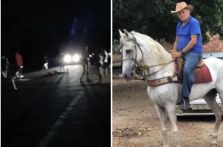 'Rei do Gado' morre após acidente entre moto e bicicleta na PI-215 em Campo Maior