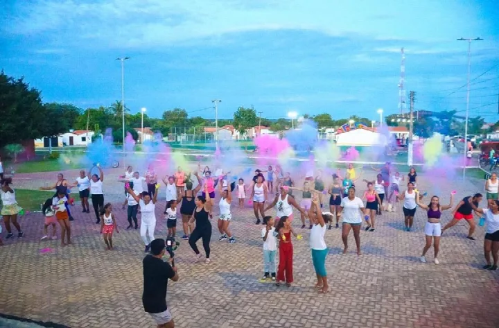 Aulão das Cores movimenta Colônia do Piauí e enche de vida os 33 anos do município