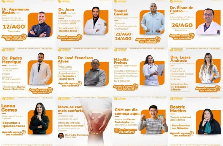 Agosto chegou: aproveite o mês para cuidar da saúde no LABEM