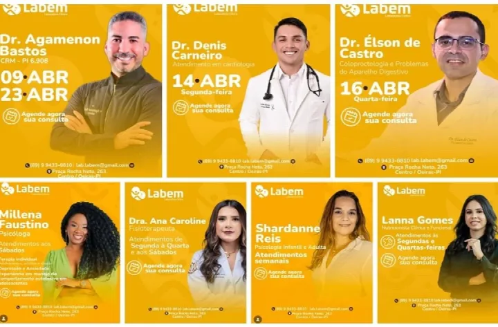 LABEM divulga dias de atendimento médico e psicológico em abril