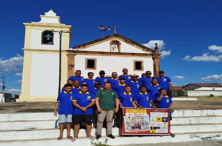 Congos de Oeiras embarca para Olímpia-SP para participar do 61º Festival Nacional do Folclore
