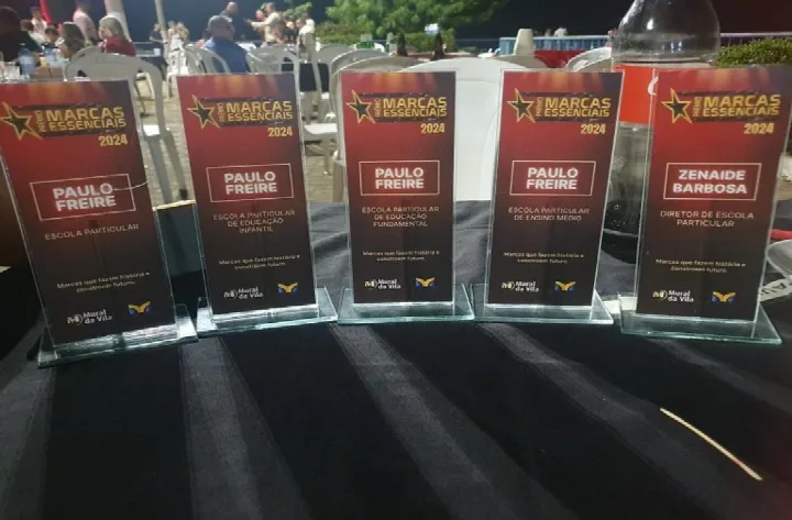Sociedade Educacional Paulo Freire é reconhecida com prêmios de excelência educacional em Oeiras